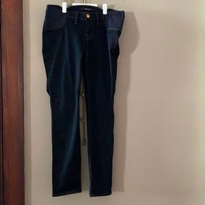 J Brand Maternity Dark Wash Jeans.